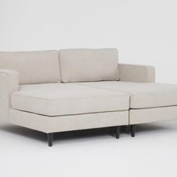 Calais III Double Chais 79” Lounge