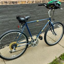 Schwinn 26 ' Bike With Helmet 