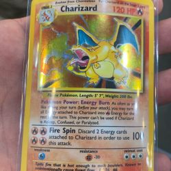 Charizard Base Set Holo - Pokemon Card