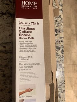 Cordless Window Shade