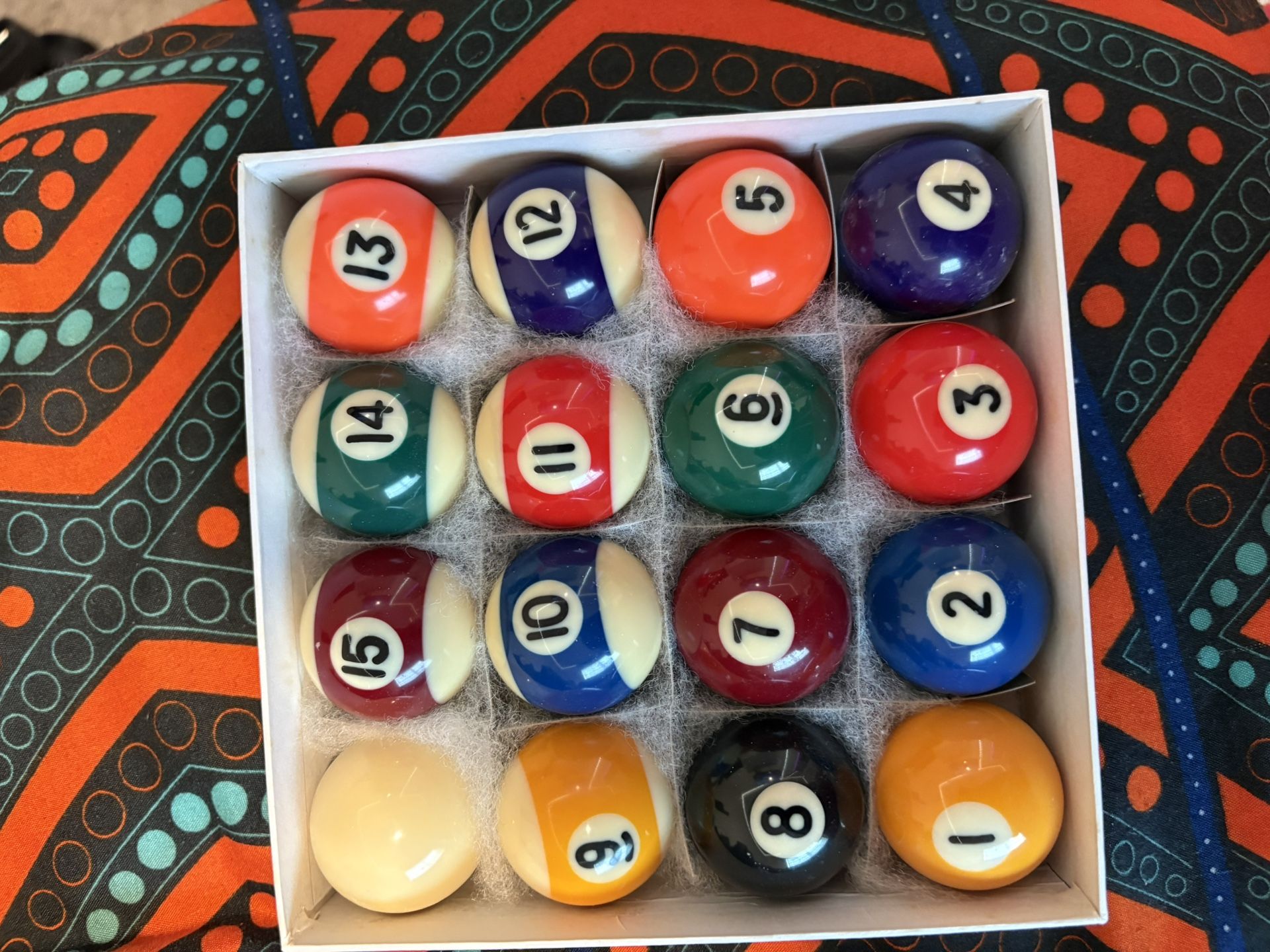 8 balls