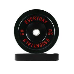 55 LB Olympic Bumper Plates – Pair (110 LB Total)