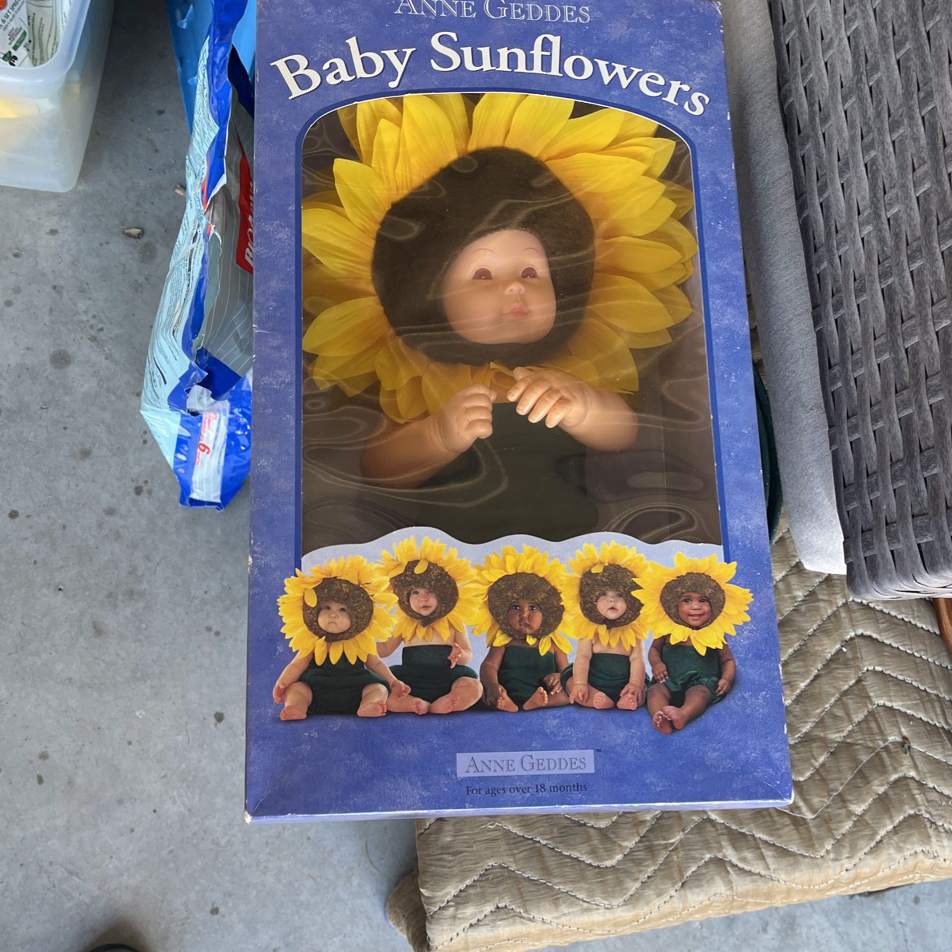 Anne Goddess Sunflower Doll New In Box