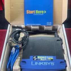 Linksys Open Source - WiFi Wireless Router 