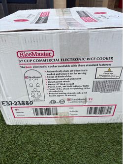 RiceMaster commercial electric rice cooker