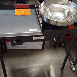 Nuevos Estufa De Gas Portatil Con Plancha I Comal