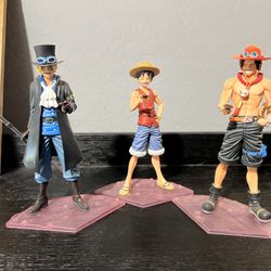 ONE Piece Magazine Figure~Special Episode Luffy~ Luffy Ace Sabo full set Cheers!