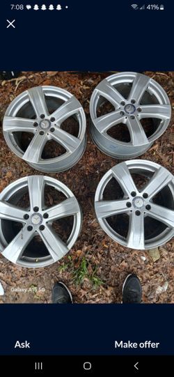 4 Mercedes Rims 