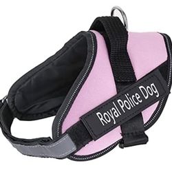 Dog Harness (Pink,S)