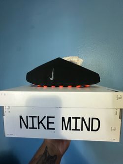Nike mind 001 slide black chrome