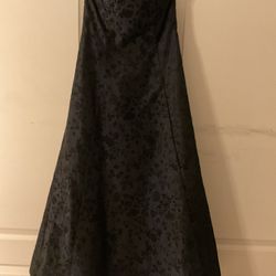 Fancy Dress Navy Blue