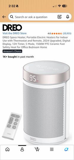 Dreo Space Heater