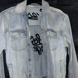 Vintage Guess Fashion Jacket With Hoodie 