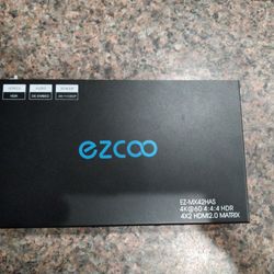Ezcoo 4K60 4x2 HDMI Matrix Splitter Downscaler