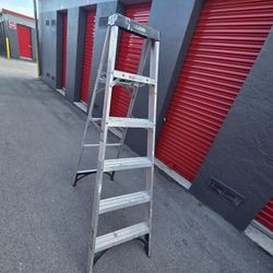 "Gorilla Ladders 6-Foot Aluminum Step Ladder