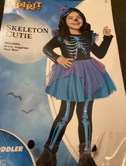 Costume Girl Skeleton Cutie
