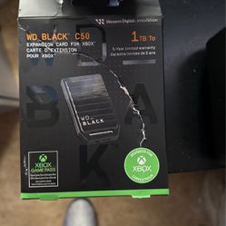 WD blk C50 Expansion Card for Xbox 