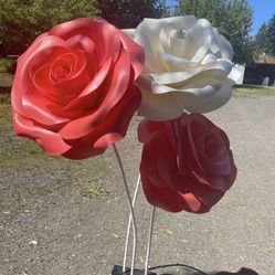 Big Foam Flowers