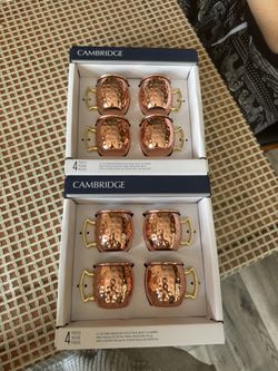 2.1oz Mini Moscow Mule Shot Glasses