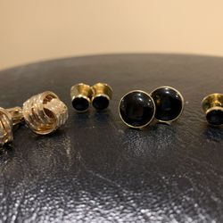 4 pair cuff links Vintage