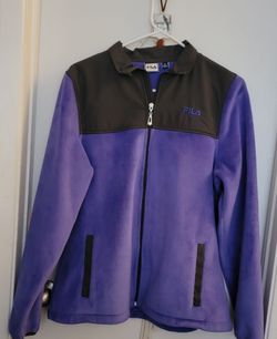 Medium Fleece Fila sport jacket