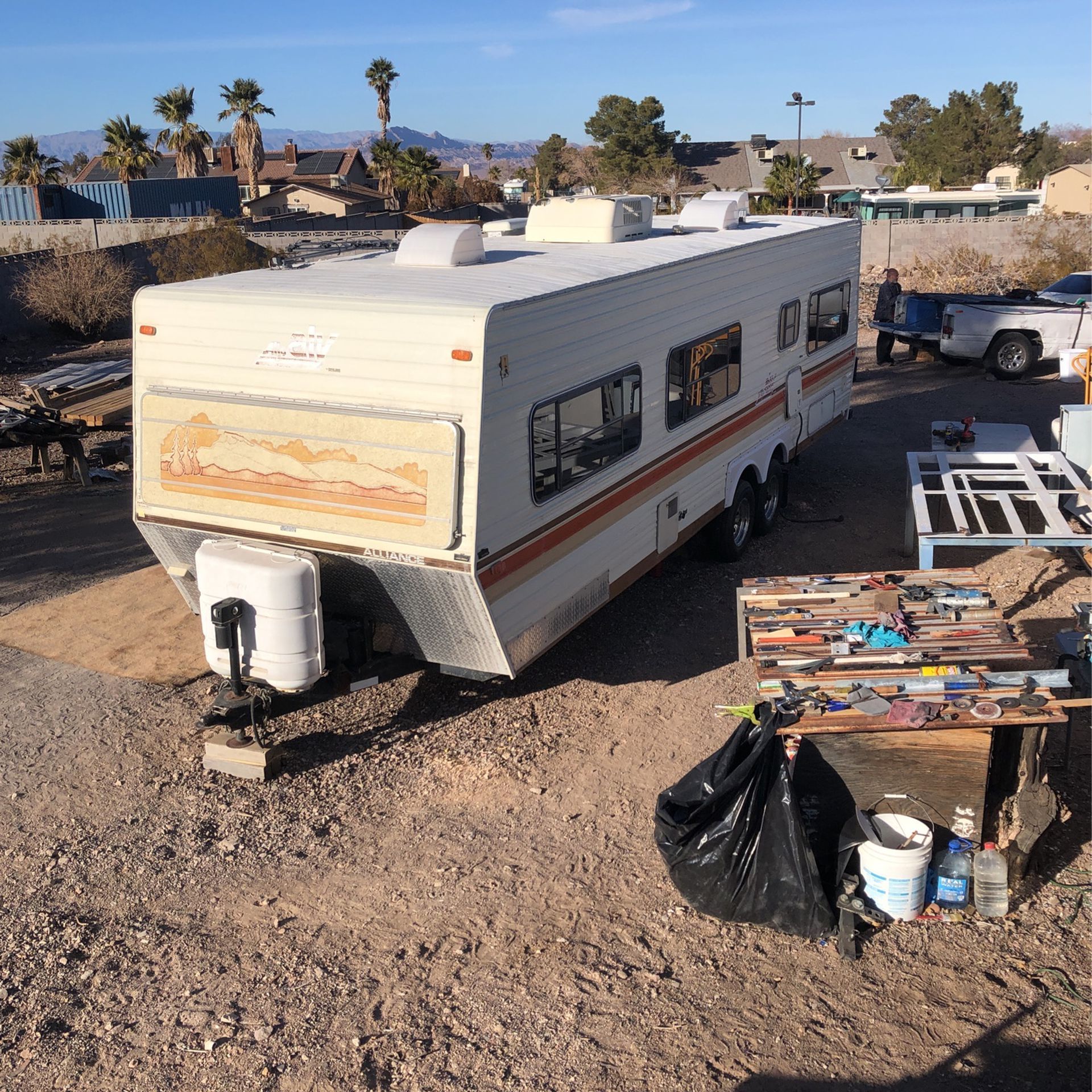 30 foot travel trailer With AC working