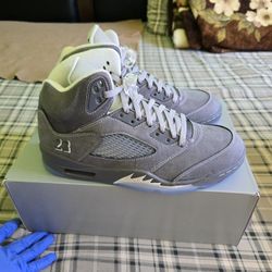 SZ 11 JORDAN 5 WOLF GREY