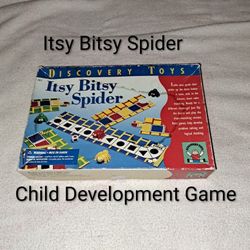 Discovery Toys Itsy Bitsy Spider Child Developmental Game (Is Complete Nothing Missing)