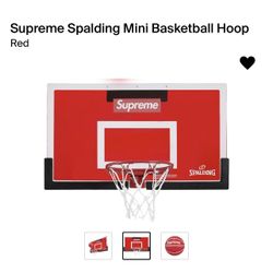 Supreme Spalding Mini Basketball Hoop