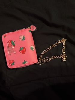 Brand New- Juicy Couture pink strawberry wallet