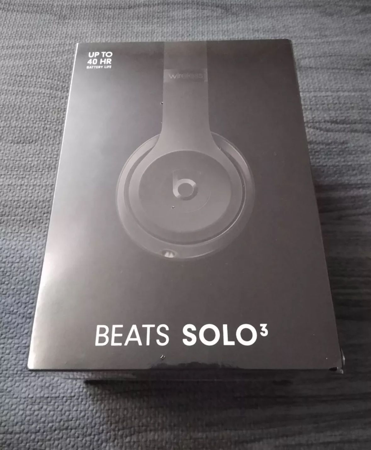 Beats by Dr. Dre Solo3 Casual Listening Active Noise Cancellation Bluetooth On-Ear Headphones, Black