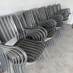 STEEL CHAIRS “Made In Italy”  To Last Forever