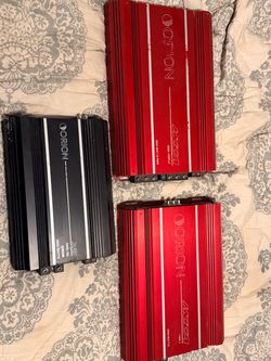Orion Car Amplifiers – Lot of 3