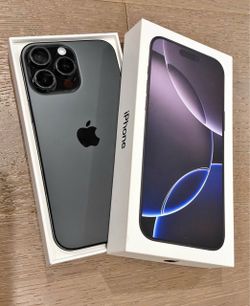 IPHONE 16 pro max 1 Terabyte memory