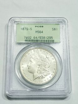 1879-S  PCGS MS 64 Morgan Silver Dollar