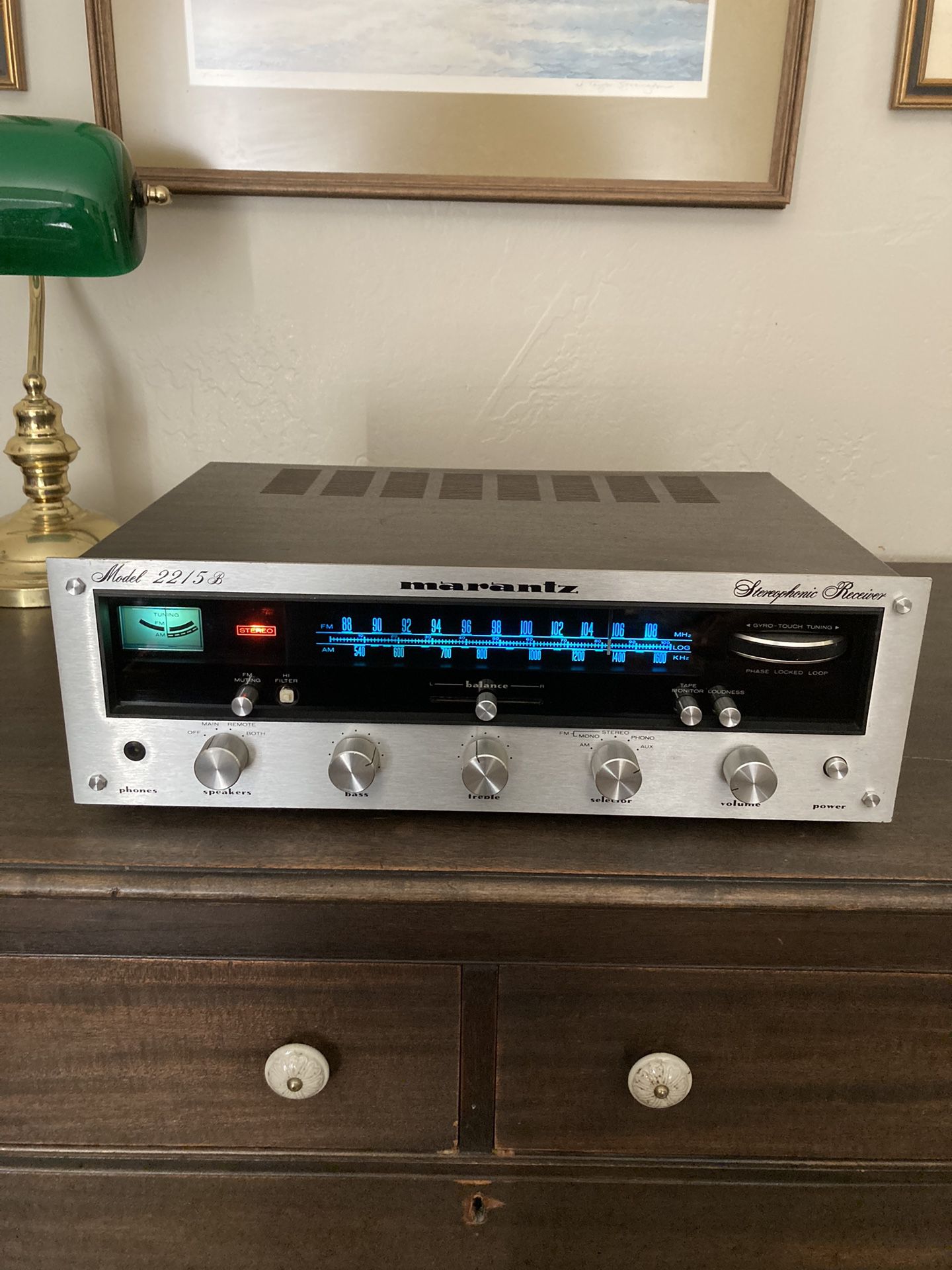 Vintage Marantz 2215B Stereo Receiver For Sale Or Trade