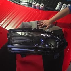 Fits 2015-2023 Dodge Charger Black LED Passenger Side OEM Headlight  #A14