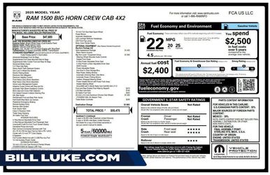 2025 RAM 1500