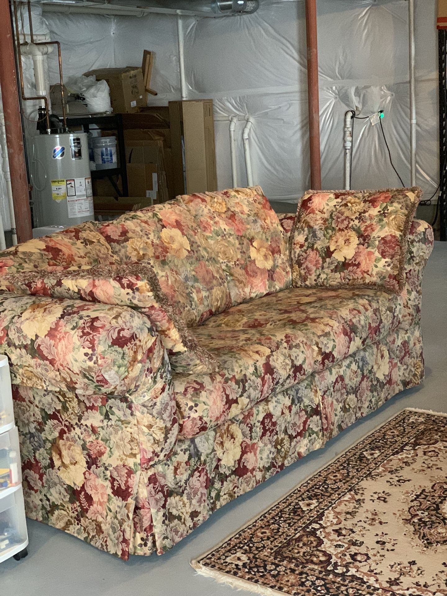 Overstuffed Sofa
