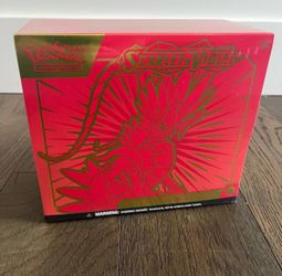 Pokemon Scarlet and Violet Base Elite Trainer Box ETB Koraidon Factory Sealed