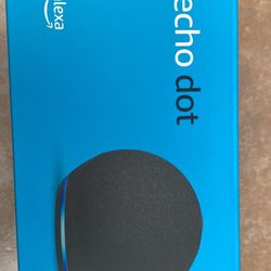 Amazon Echo Dot 4th Gen Smart Speaker • Alexa • Black