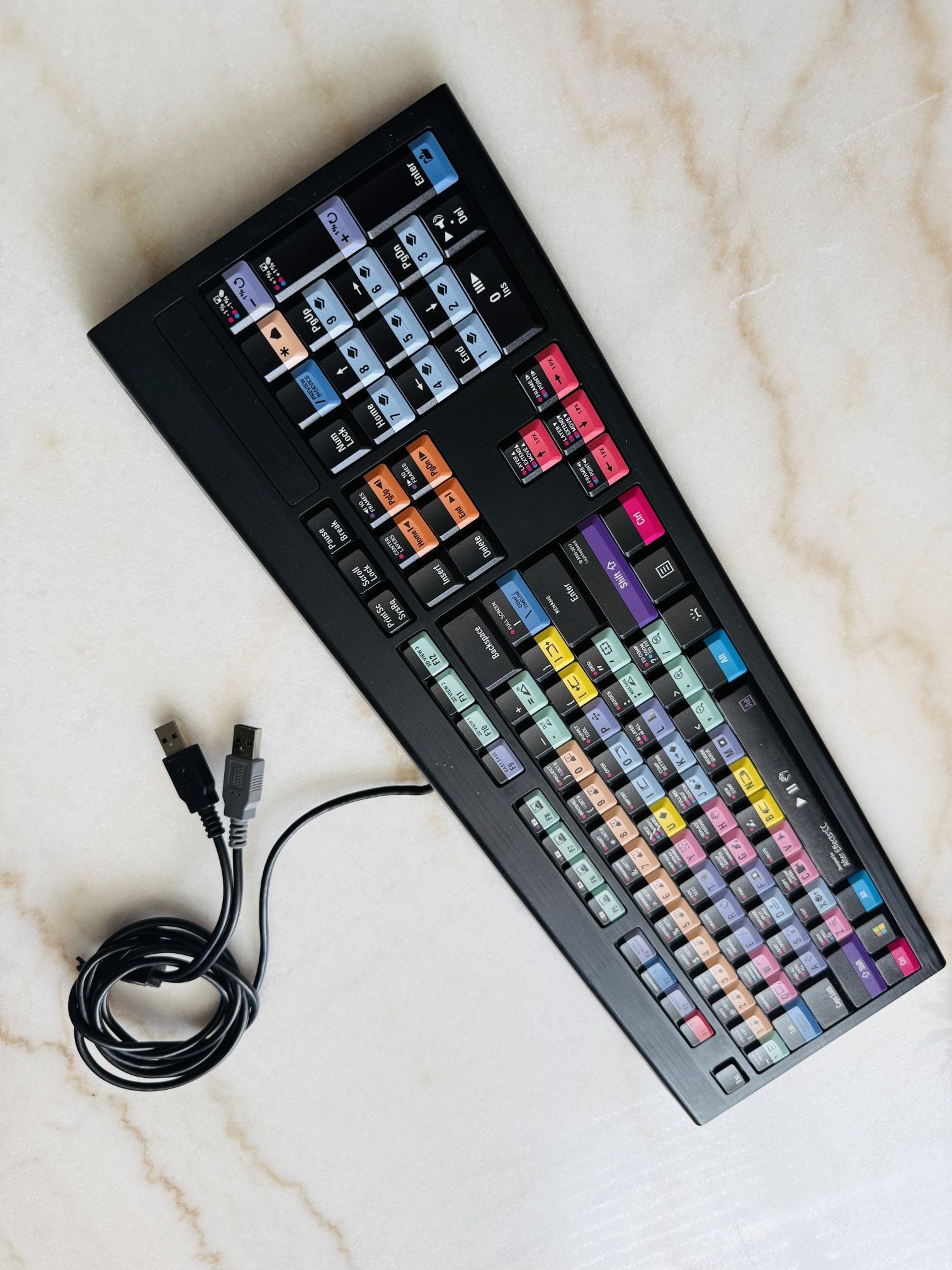 Logickeyboard ASTRA 2 Backlit Keyboard for FL Studio (Not Use)