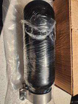Exhaust Tip Black Chrome