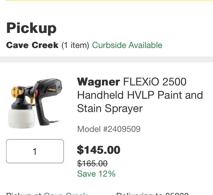 Wagner Flexio 2500 Paint Sprayer for Sale in Scottsdale, AZ OfferUp