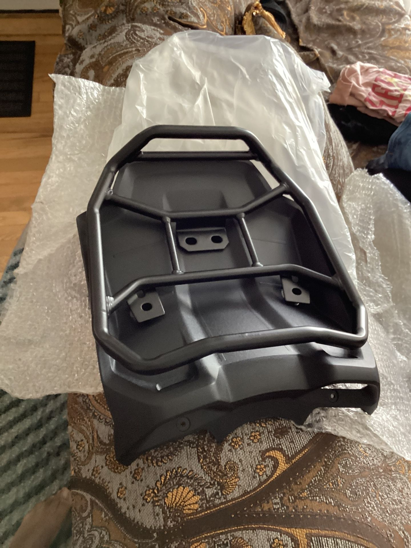 BIKE Front Carrier Rack  (motorcycle Frame Guard) Yamaha Zuma