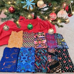 10 Lula Roe Skirts Lot! 