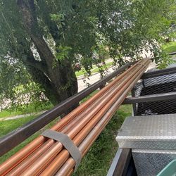 1 Inch X 10 Ft Copper Pipe Type L (not free)