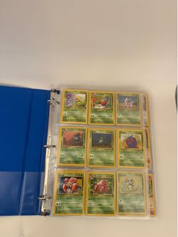 Old pokemon card binder send offers
