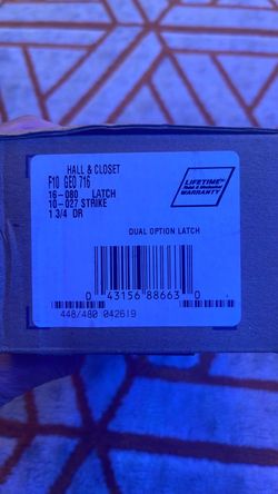 25 Schlage Georgian Passage Knobs, Aged Bronze, New