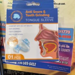 Anti Snore & Teeth Grinding Tongue Sleeve  From Dr Lý
